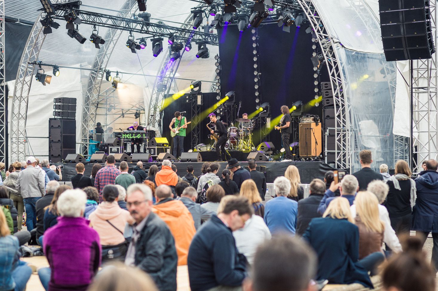 Konzert auf dem Echterlive Festival