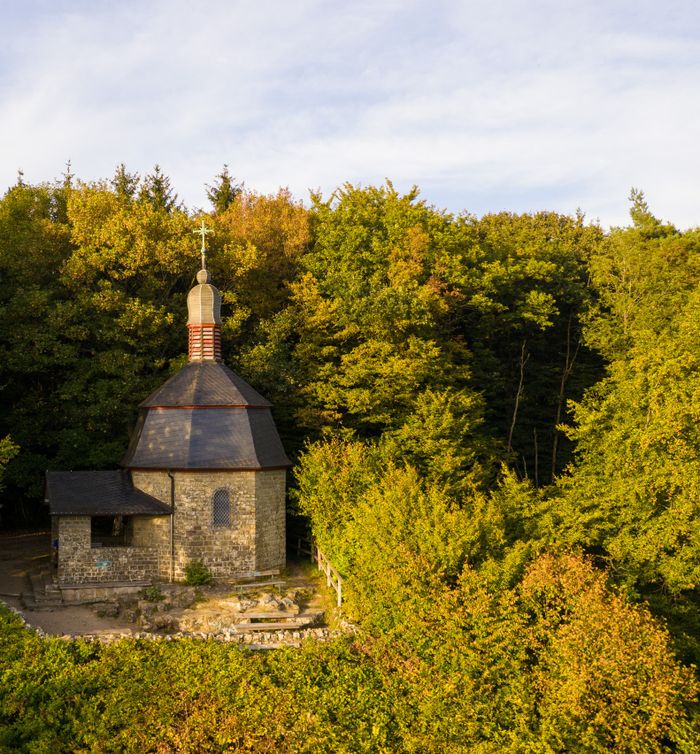 Die "Liboriuskapelle" in der Region Müllerthal