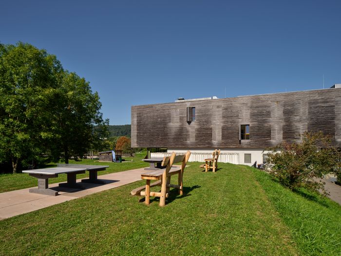 The Youth Hostel Echternach from the outside