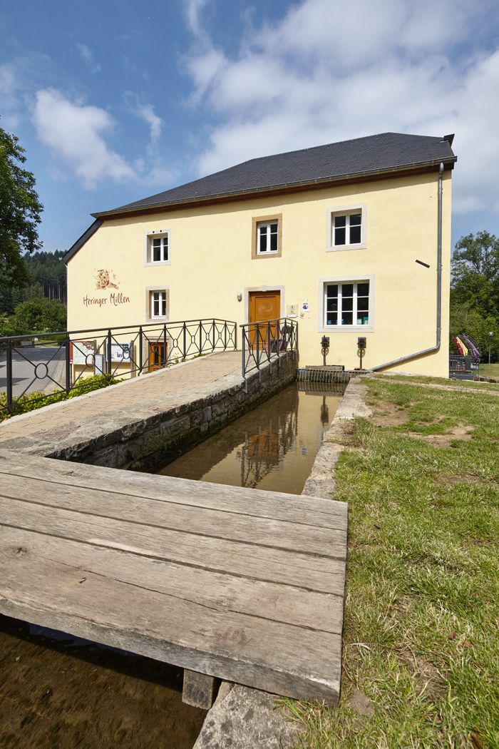 The Touristcenter Heringer Millen in the village Mullerthal