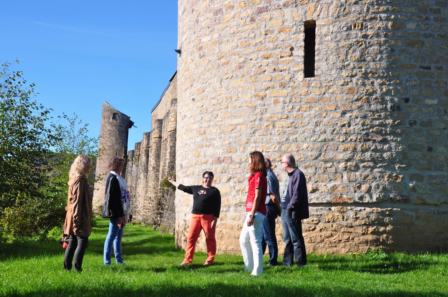 Visite guidee des remparts d'Echternach